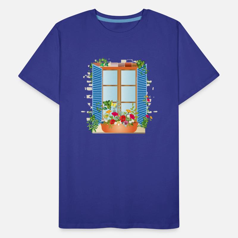 Summery Window with Flower Box