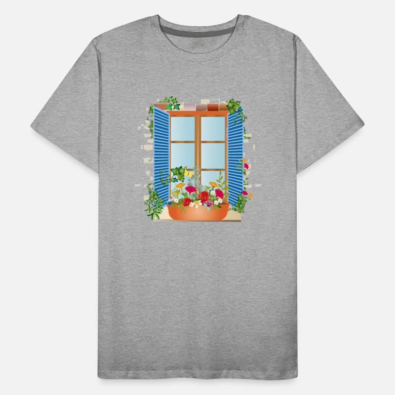 Summery Window with Flower Box