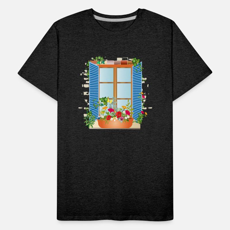 Summery Window with Flower Box