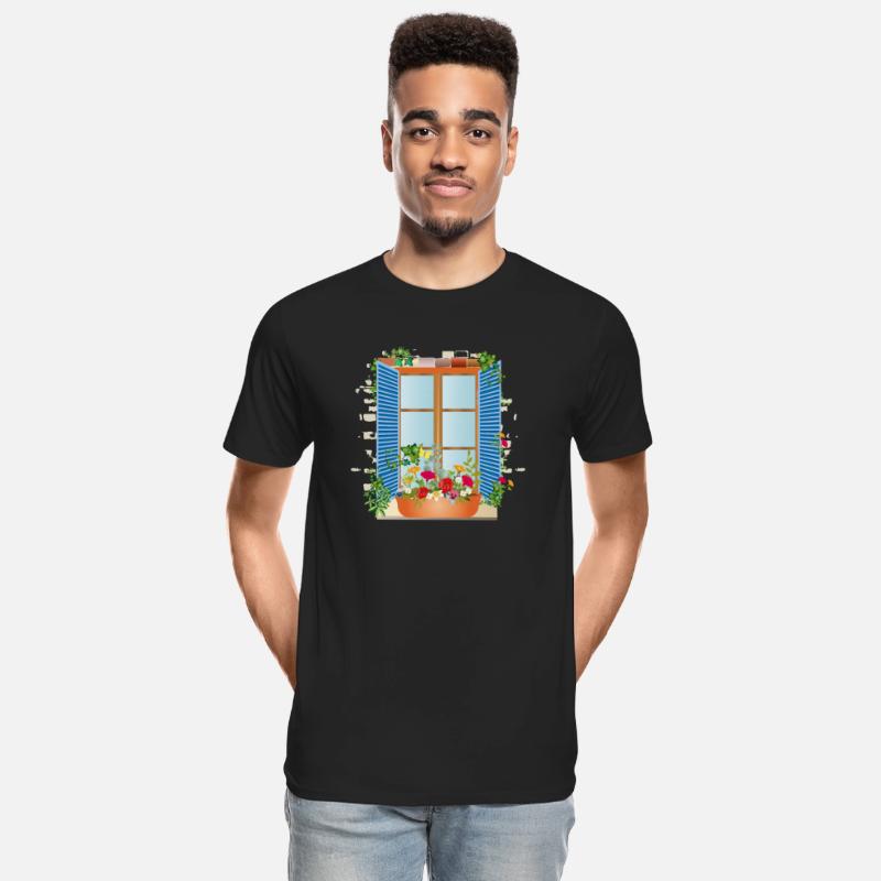 Summery Window with Flower Box