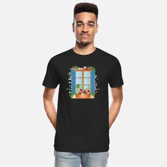 Summery Window with Flower Box