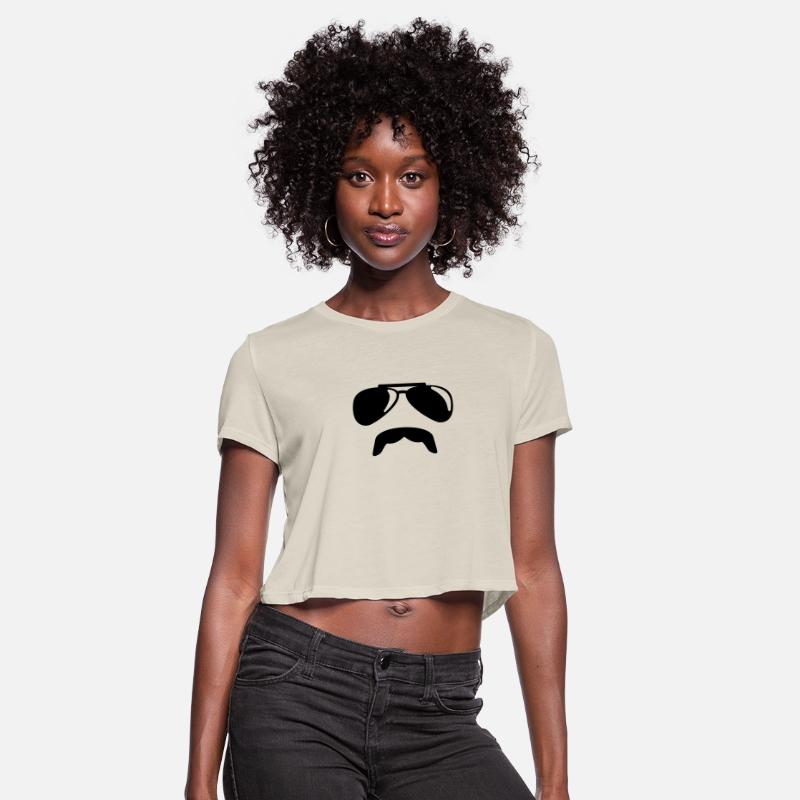 Sunglasses moustache