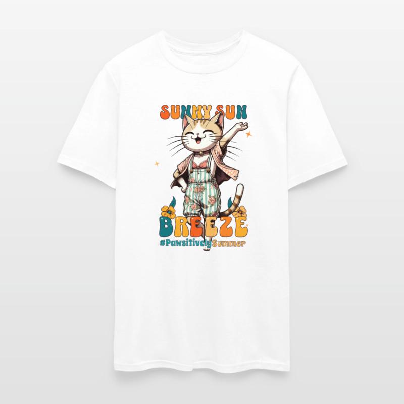 Sunny Cat Summer Delight - Embrace the Relaxing