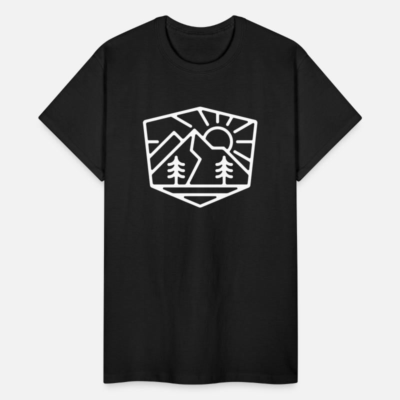 Sunrise And Mountain For Dark