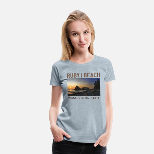 Sunset at Ruby Beach Washington State