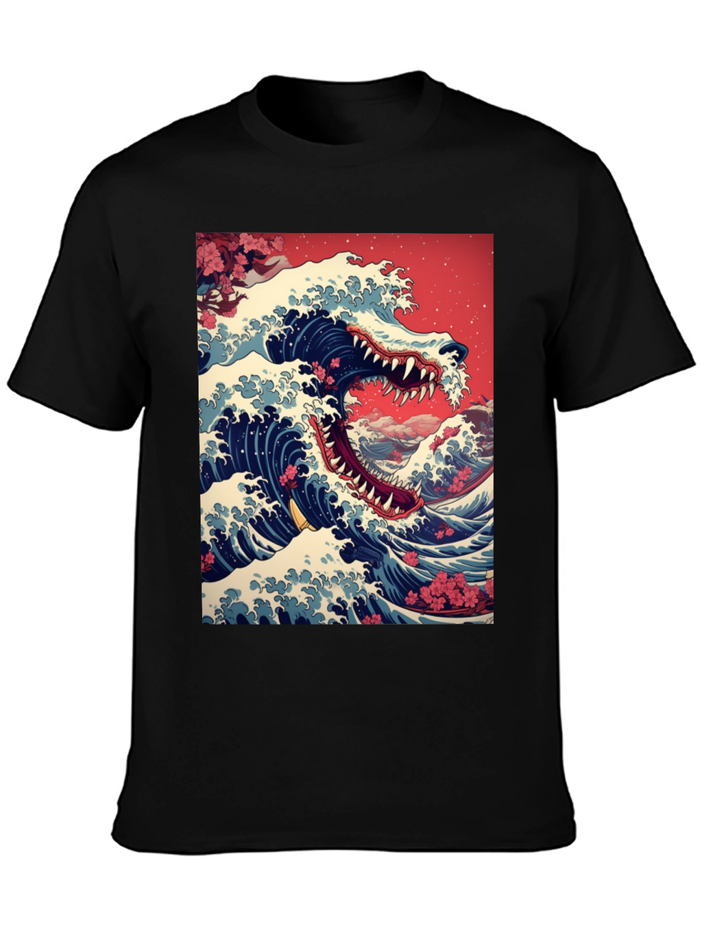 Great Wave Dragon Tee