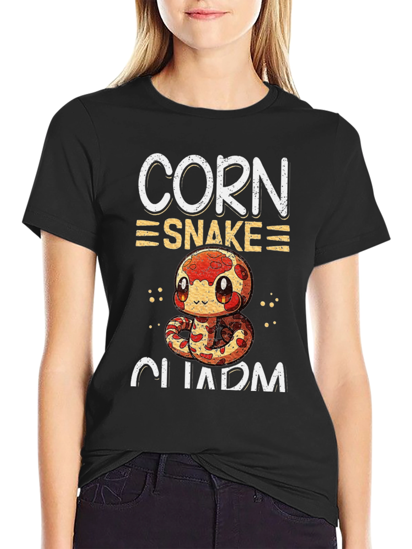 Corn Snake Charm Graphic Tee