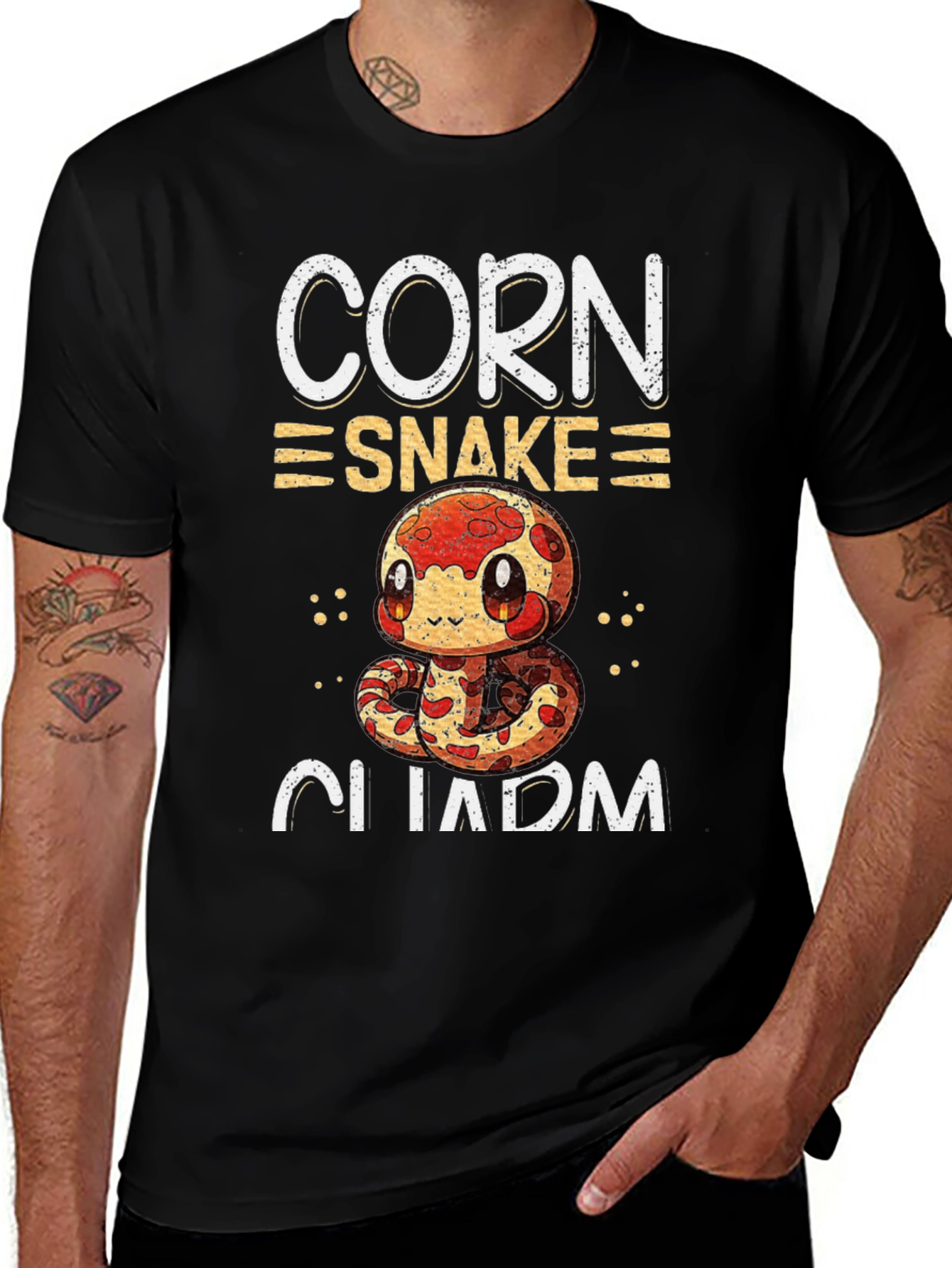 Corn Snake Charm Graphic Tee