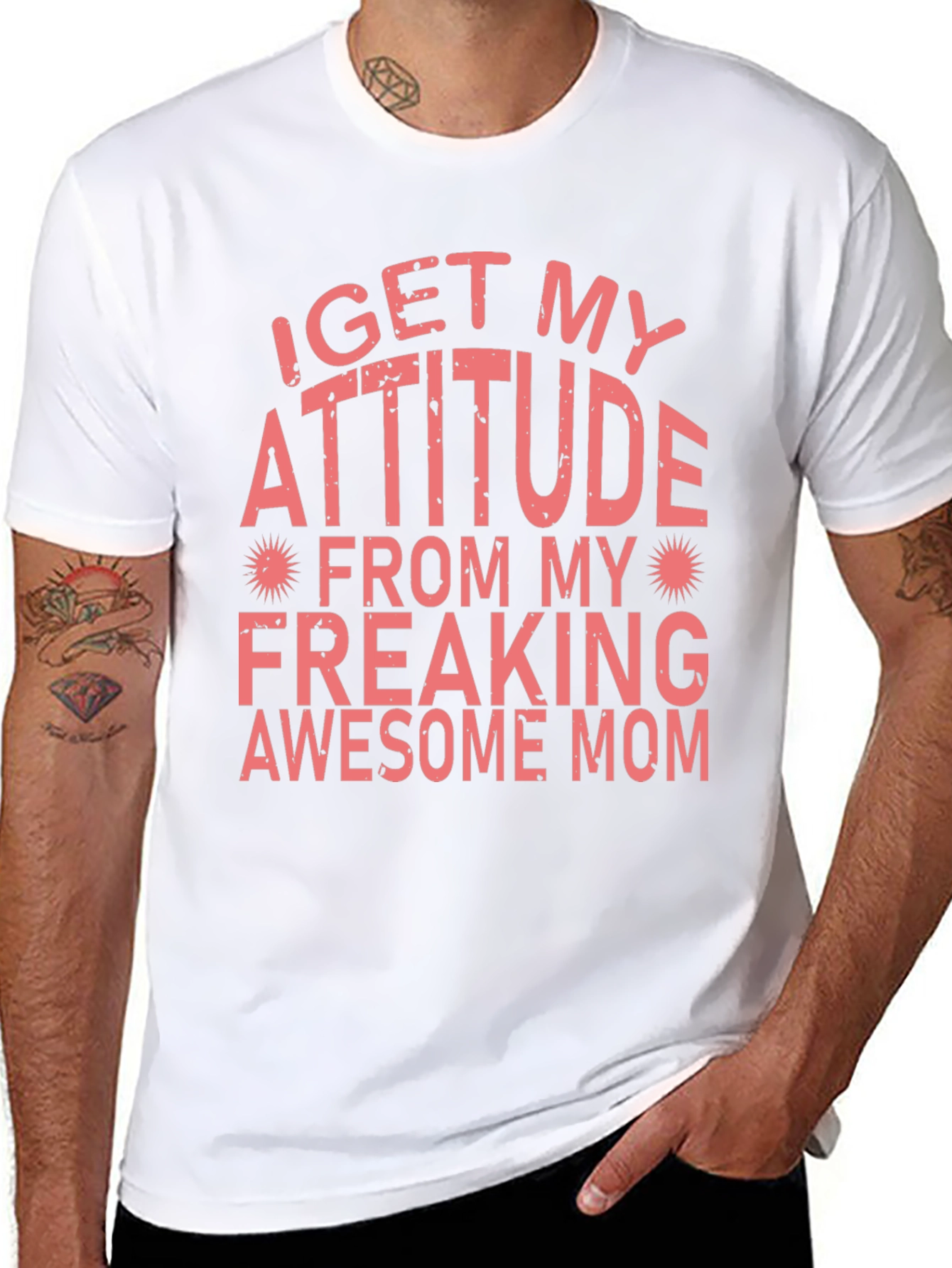 Attitude from Mom Graphic Tee