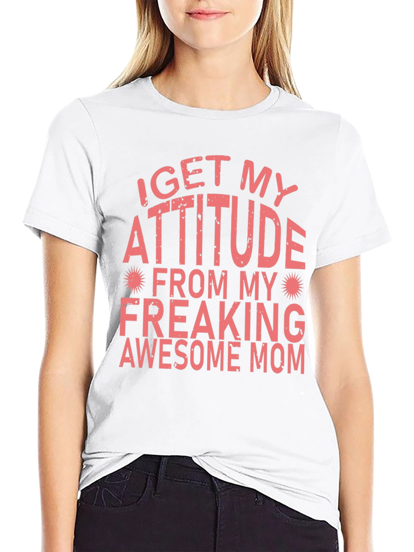 Attitude from Mom Graphic Tee