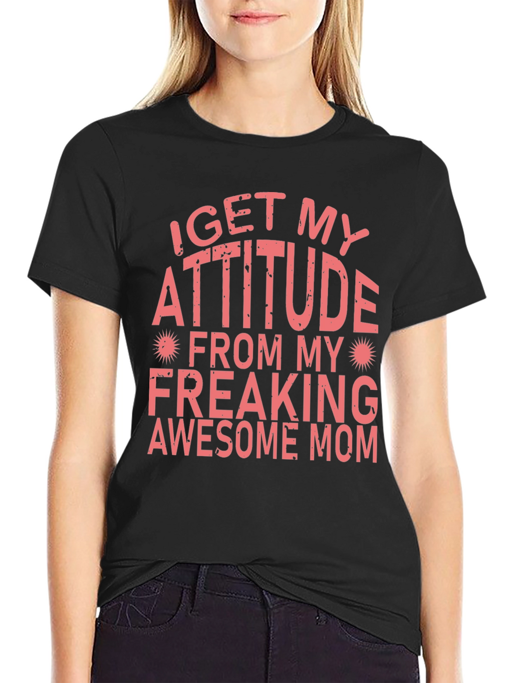 Attitude from Mom Graphic Tee