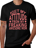 Attitude from Mom Graphic Tee