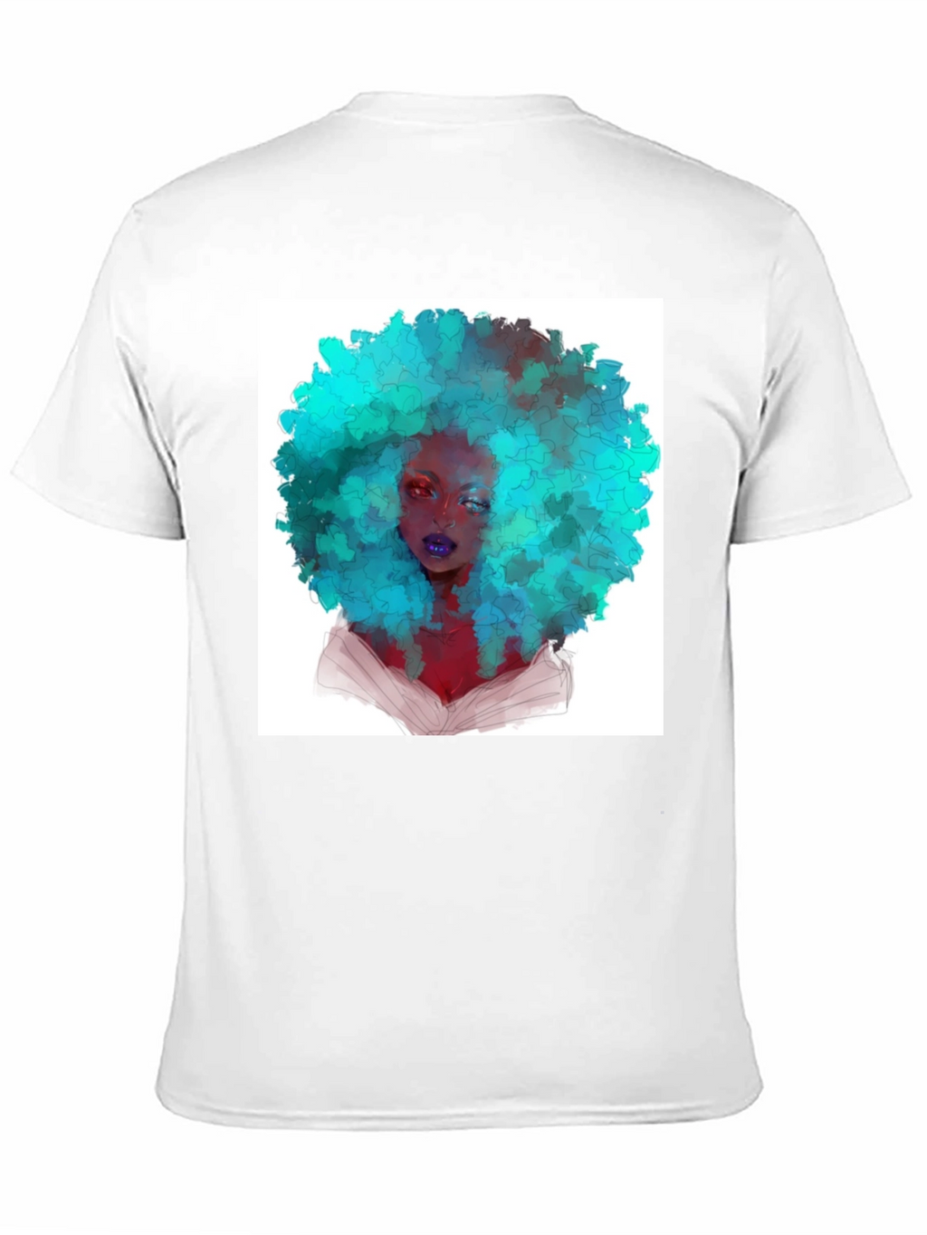 Afro Art Black T-Shirt