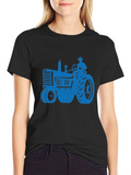 Tractor Graphic Tee - Farm Life Shirt