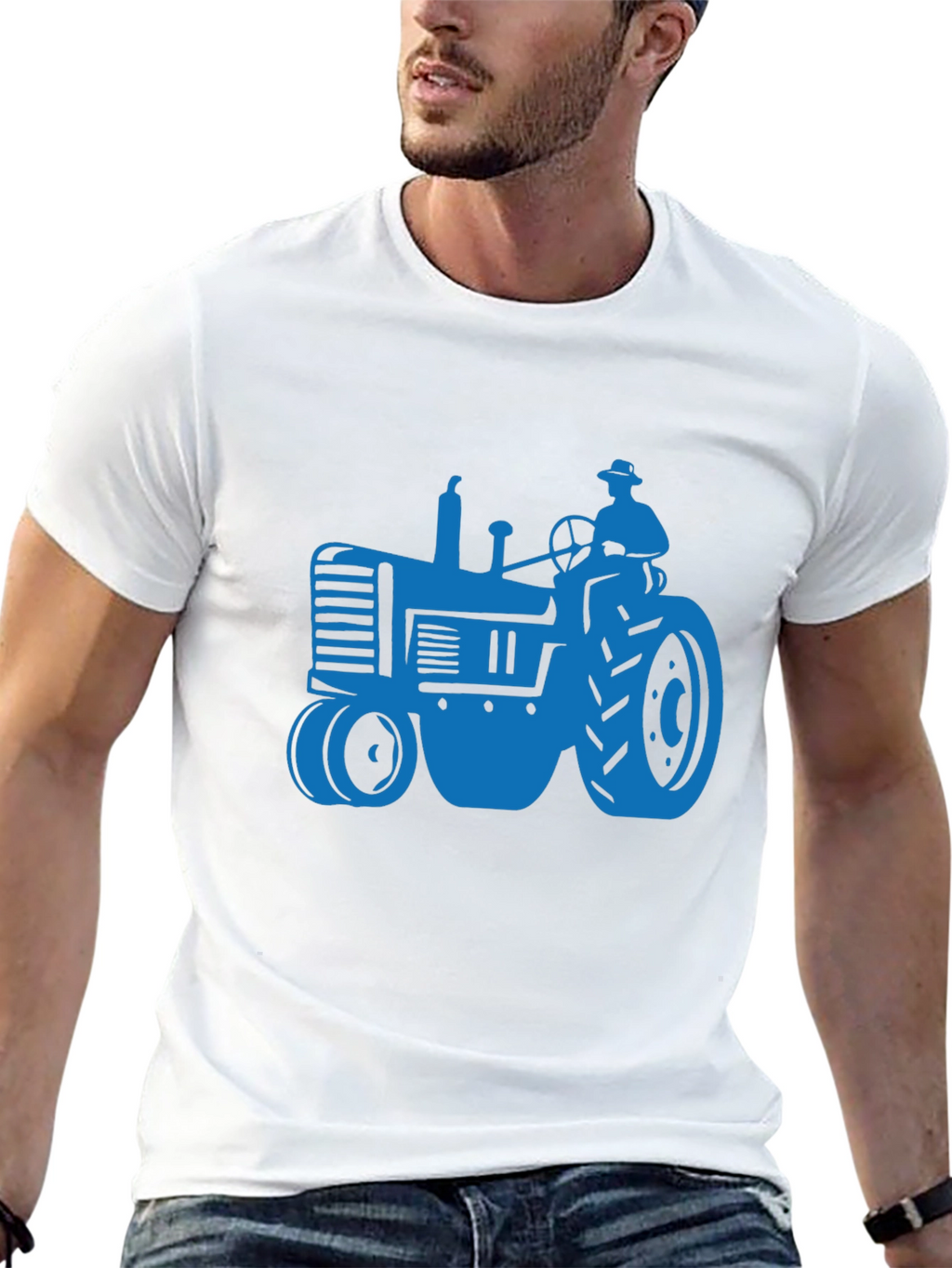 Tractor Graphic Tee - Farm Life Shirt