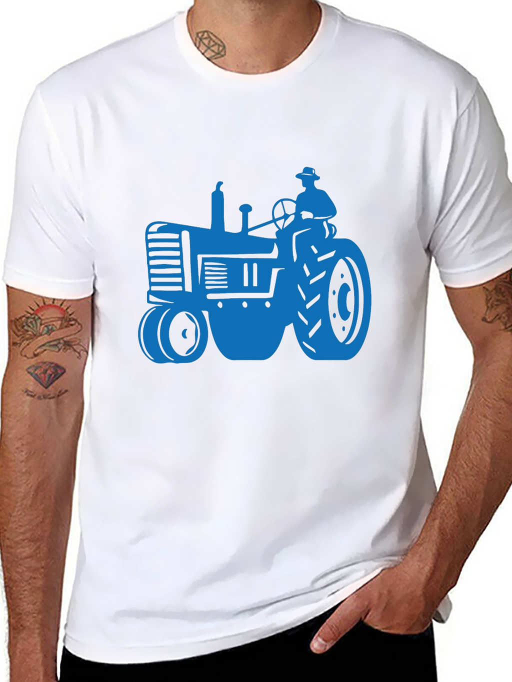 Tractor Graphic Tee - Farm Life Shirt