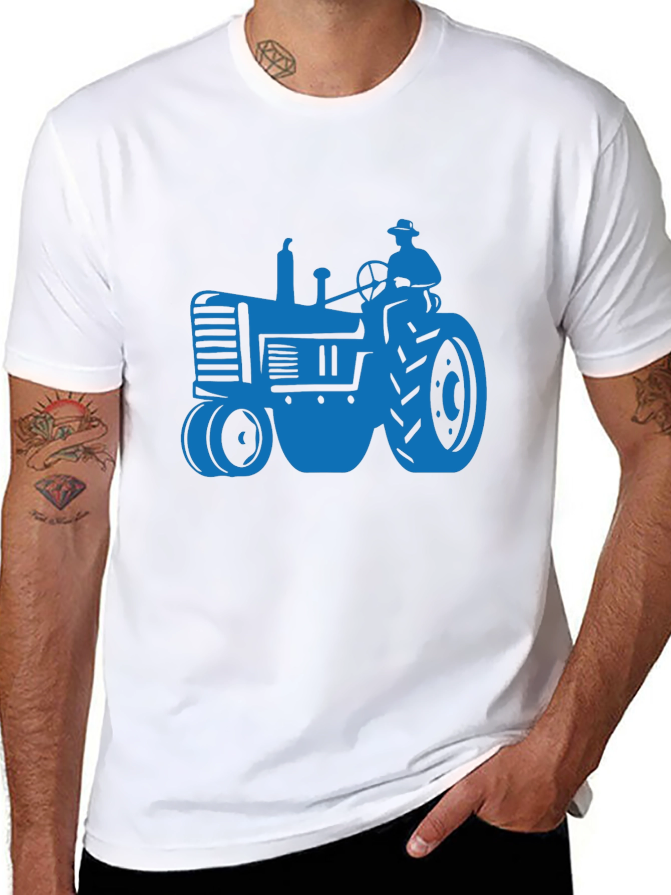 Tractor Graphic Tee - Farm Life Shirt