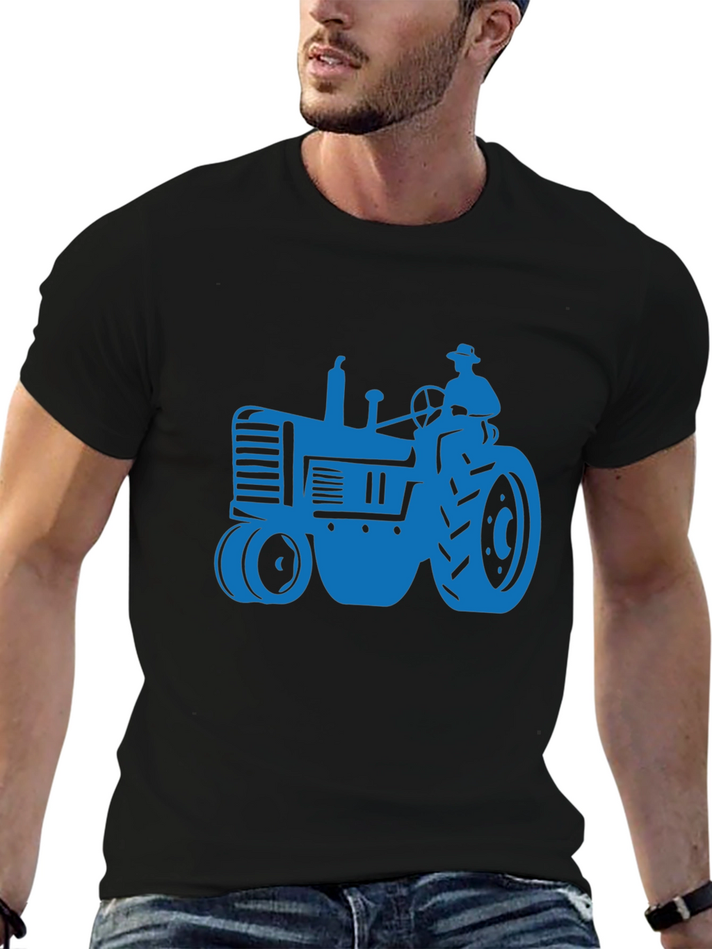 Tractor Graphic Tee - Farm Life Shirt