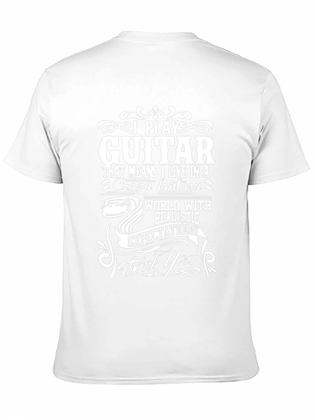 I Play Guitar Funny Graphic T-Shirt