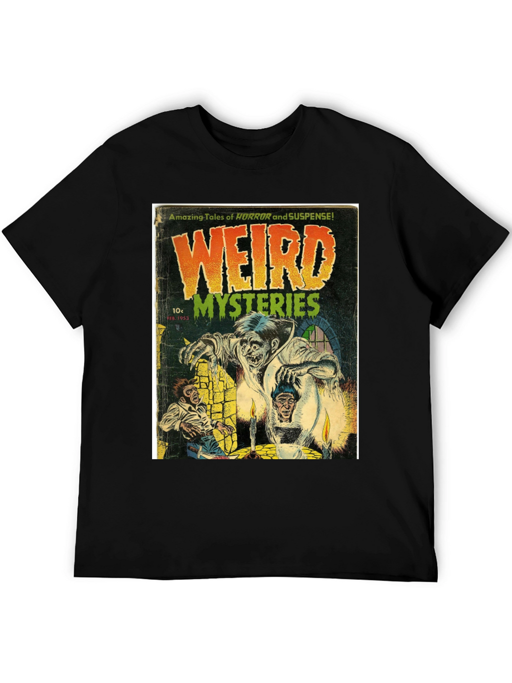 Weird Mysteries Comic T-Shirt
