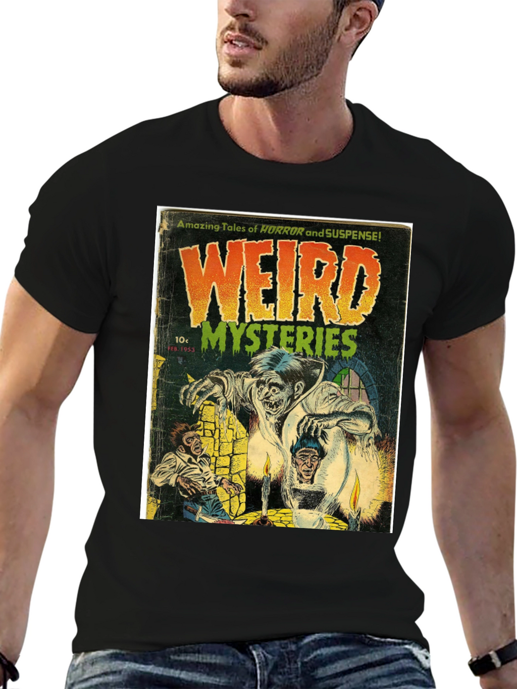 Weird Mysteries Comic T-Shirt