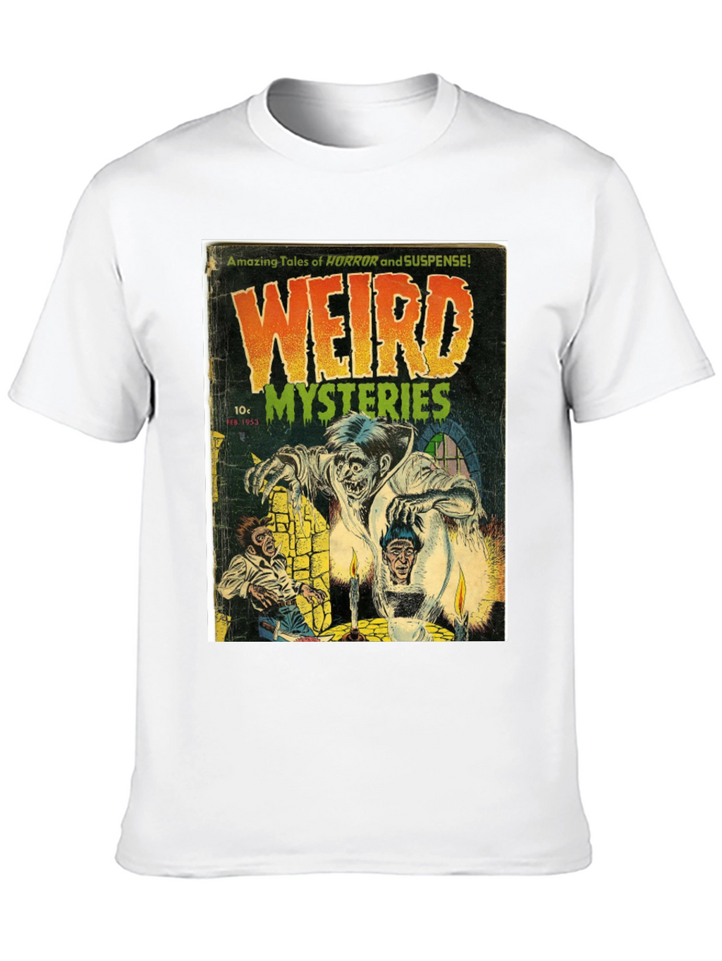 Weird Mysteries Comic T-Shirt