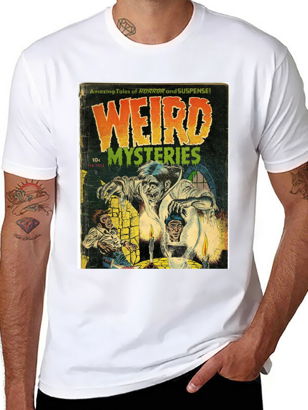 Weird Mysteries Comic T-Shirt