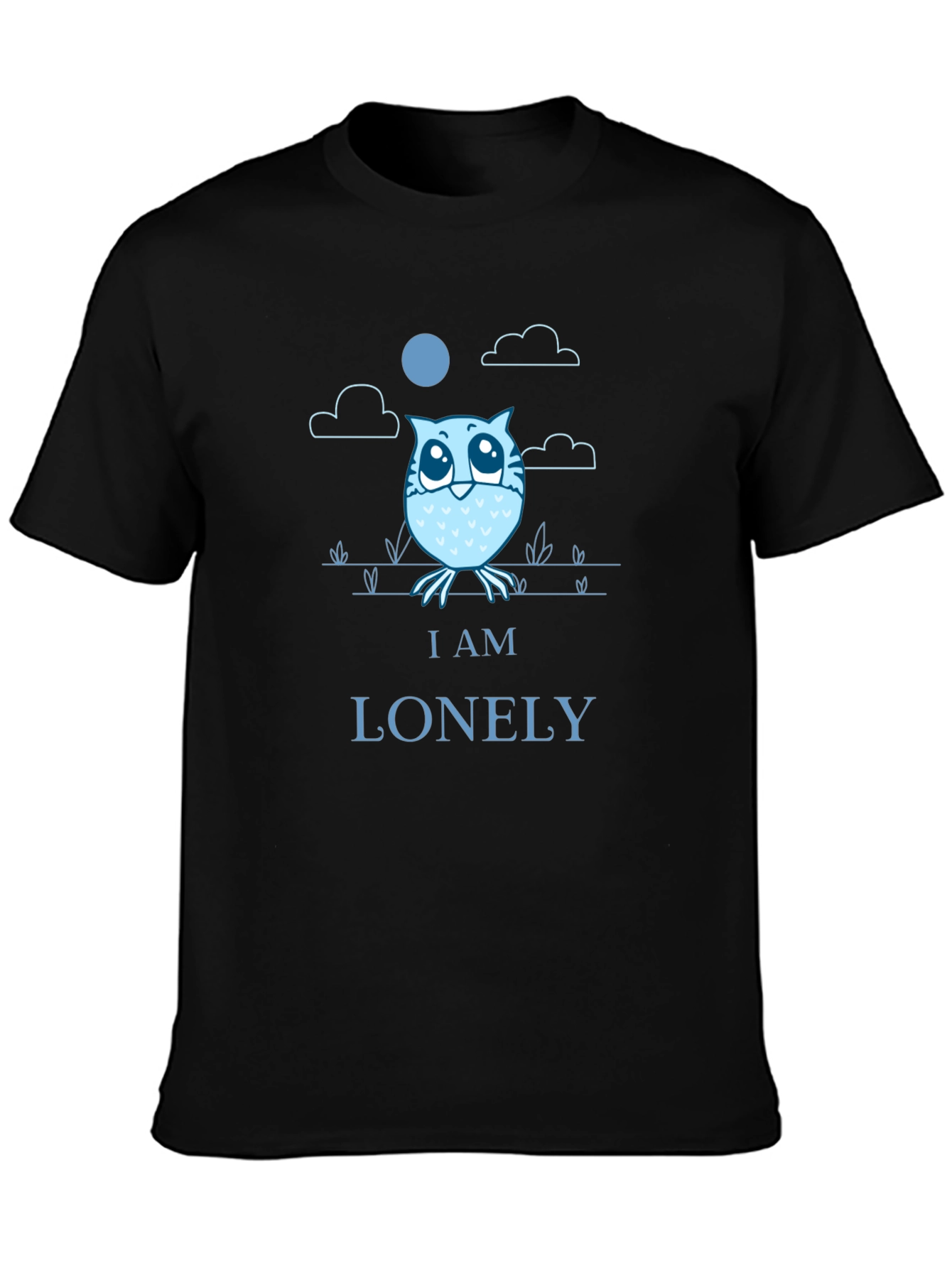 Lonely Owl Graphic T-Shirt - Comfort & Style
