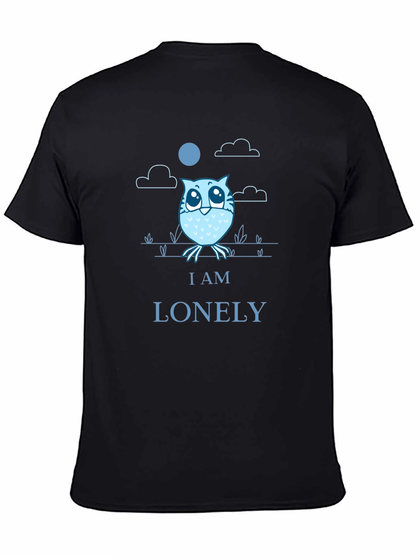 Lonely Owl Graphic T-Shirt - Comfort & Style