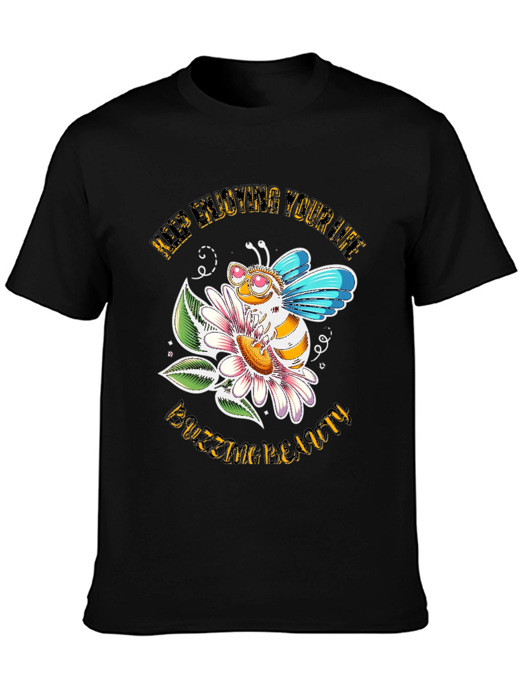 Buzzing Beauty Bee Graphic Tee