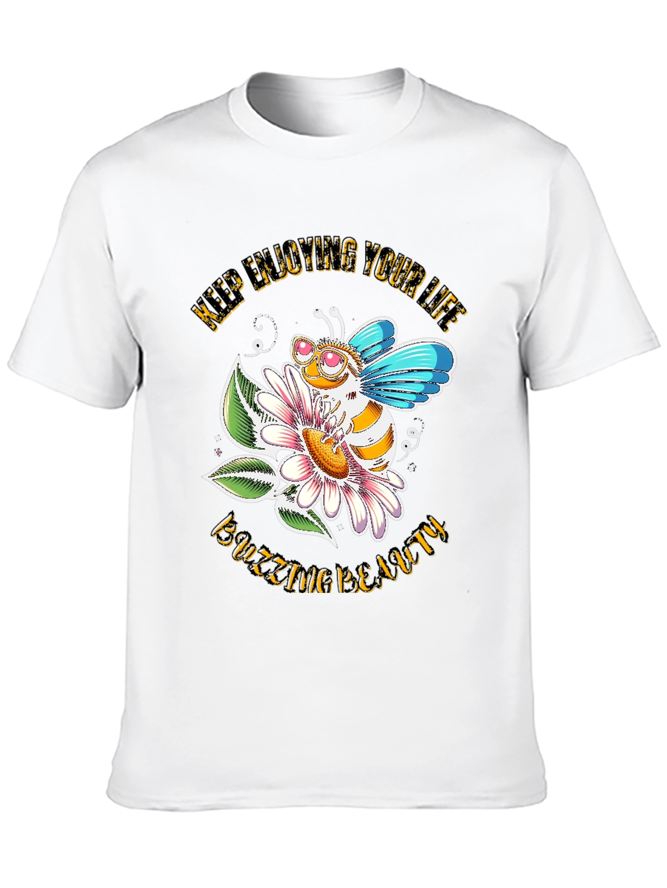 Buzzing Beauty Bee Graphic Tee