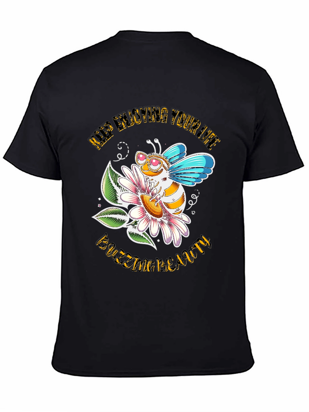 Buzzing Beauty Bee Graphic Tee
