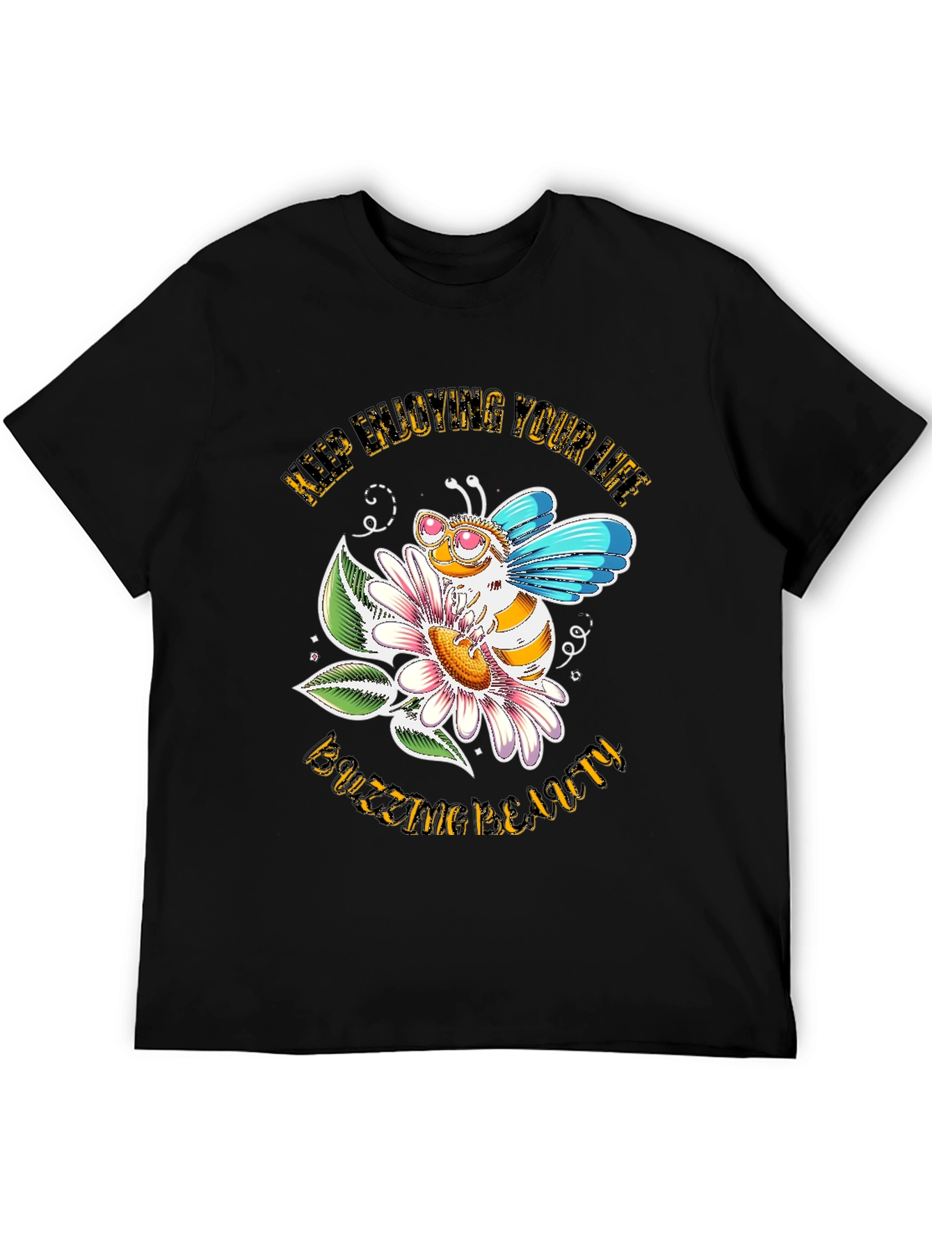 Buzzing Beauty Bee Graphic Tee