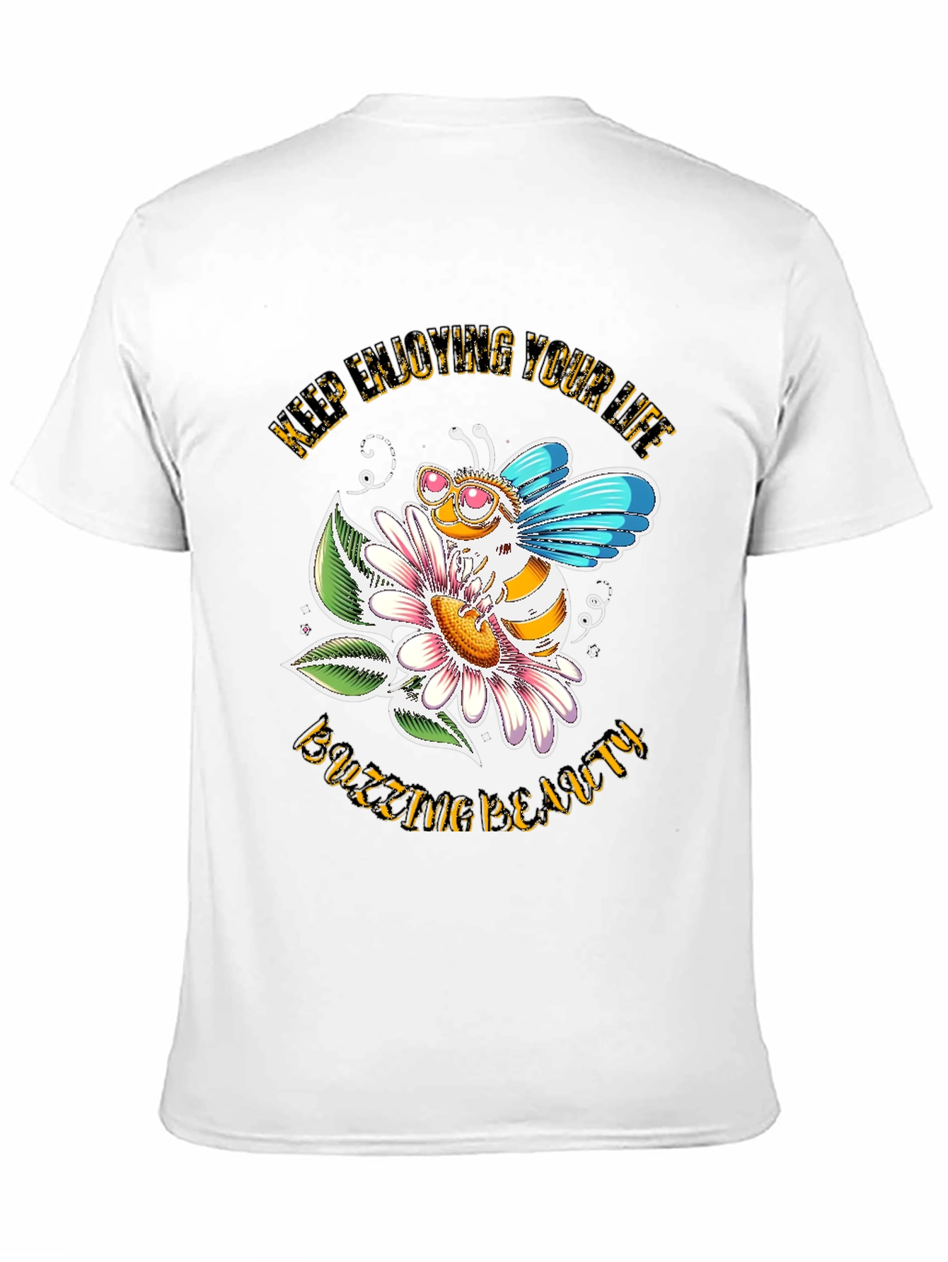 Buzzing Beauty Bee Graphic Tee