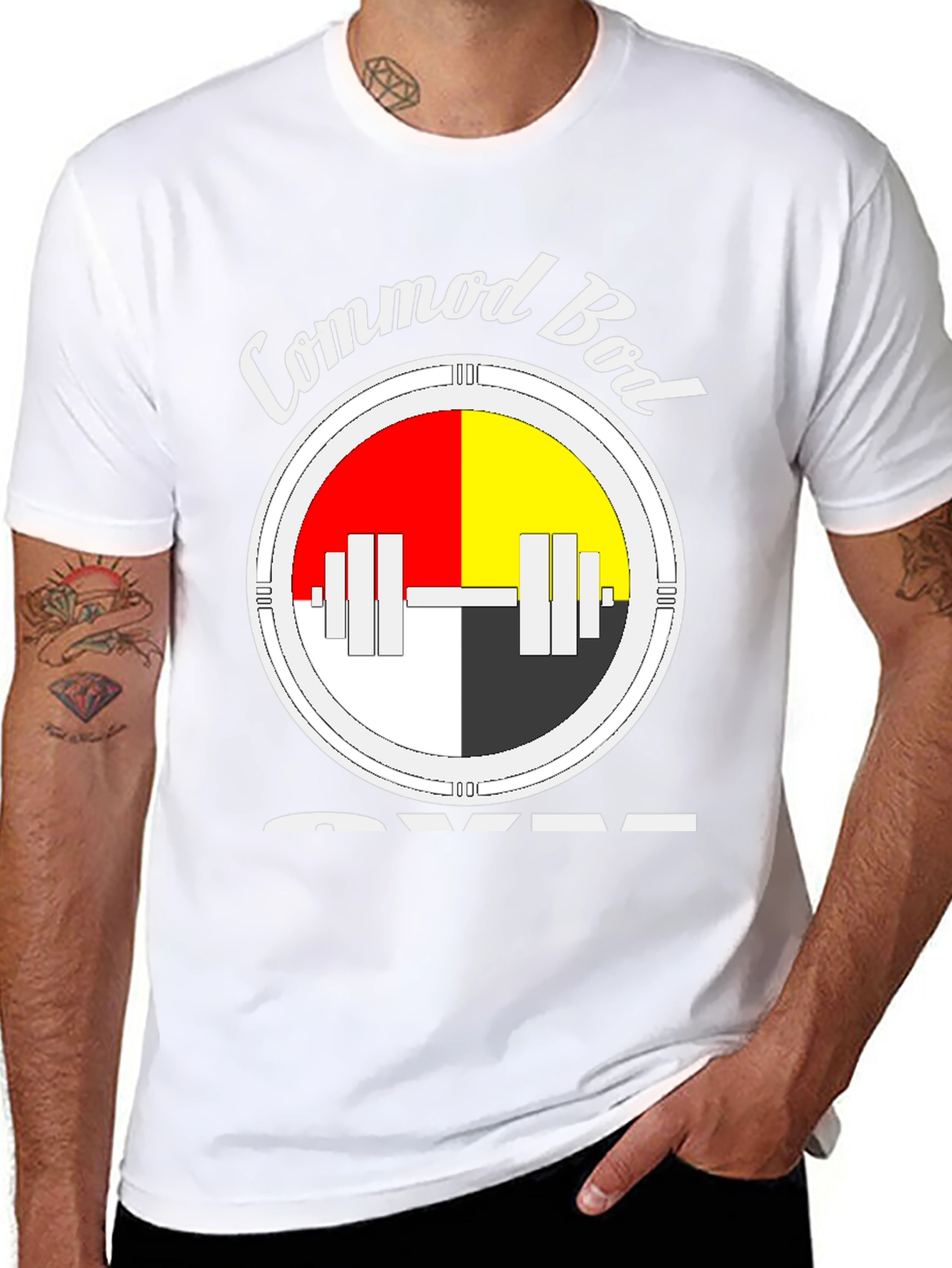 Commod Bod Gym Black T-Shirt