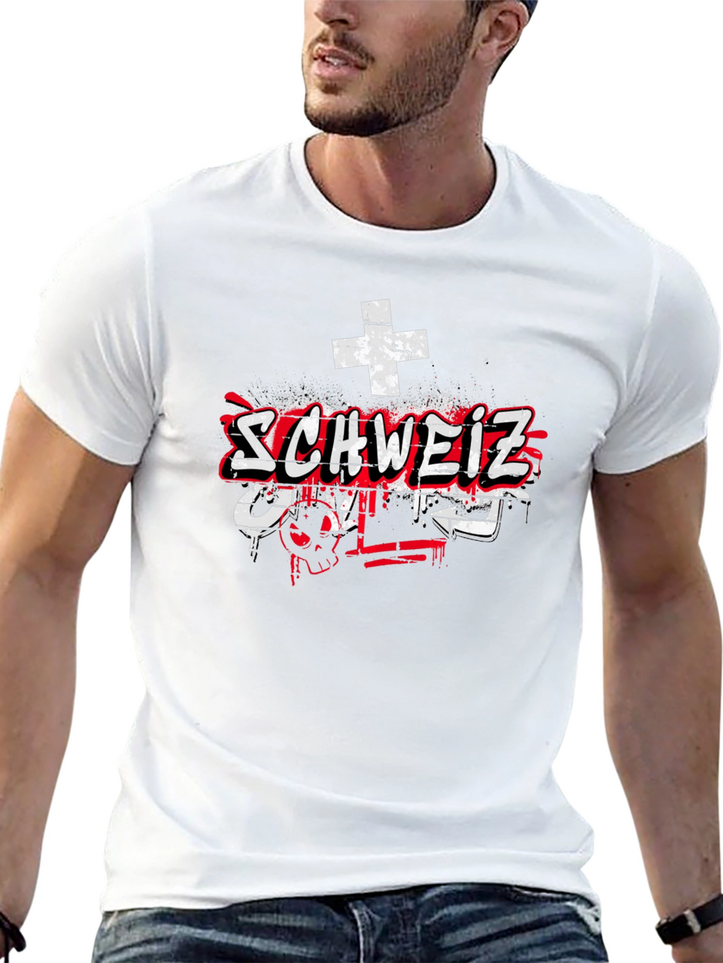 Schweiz Graphic Tee - Swiss Pride T-Shirt