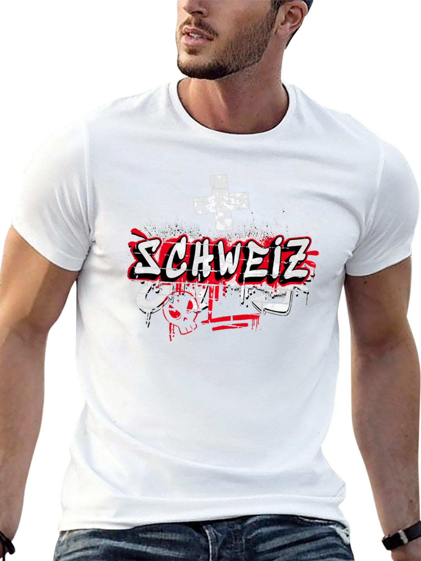 Schweiz Graphic Tee - Swiss Pride T-Shirt