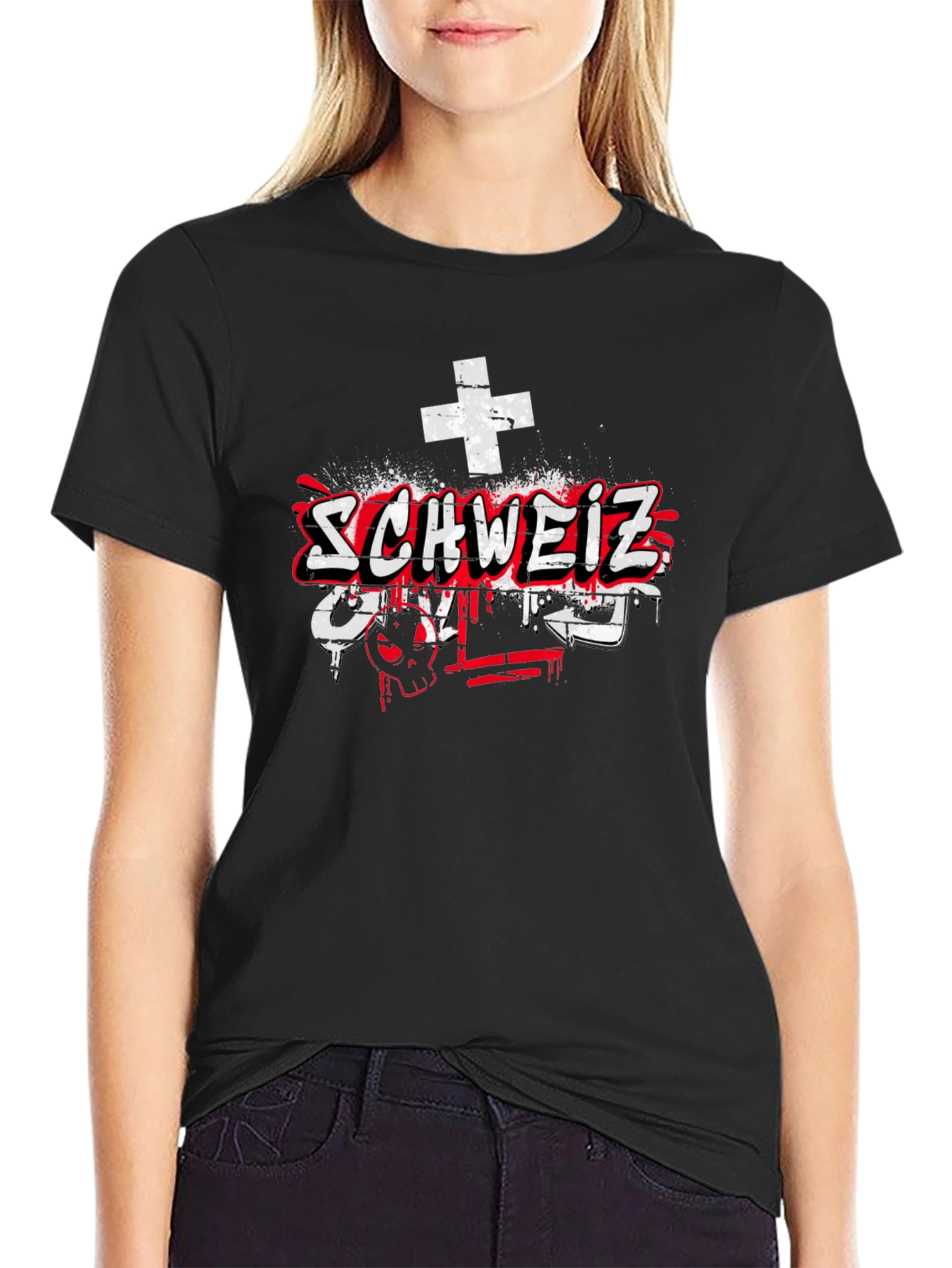 Schweiz Graphic Tee - Swiss Pride T-Shirt