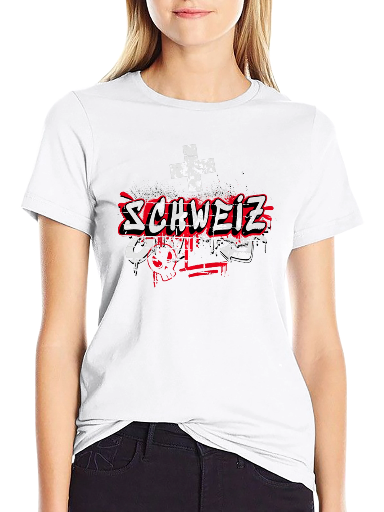 Schweiz Graphic Tee - Swiss Pride T-Shirt