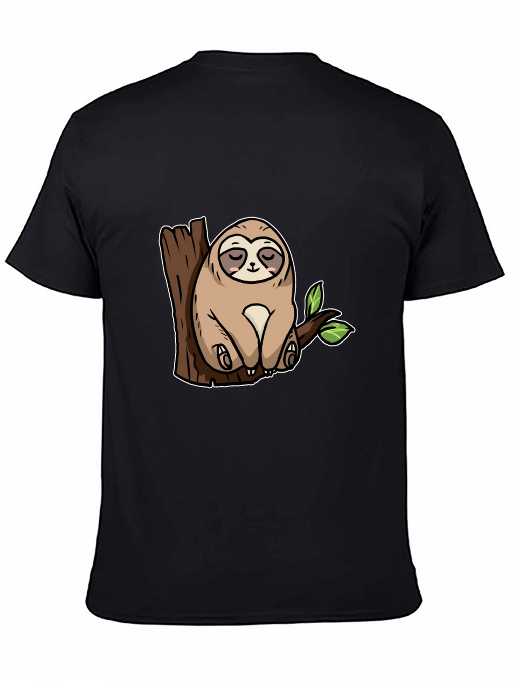 Sloth on Tree T-Shirt - Cute Animal Tee