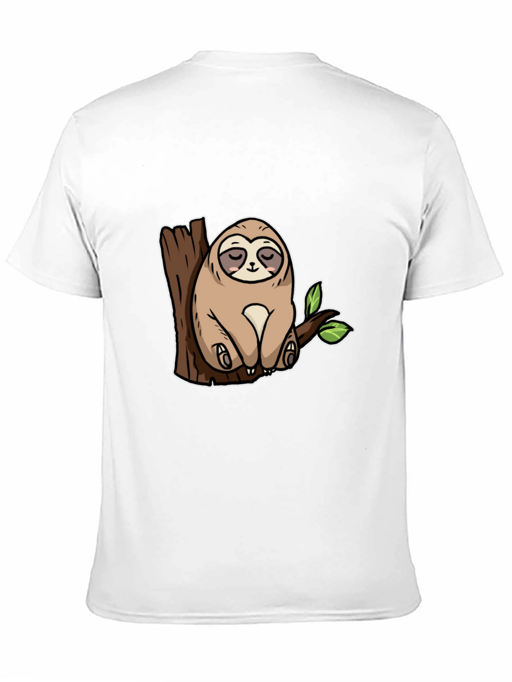 Sloth on Tree T-Shirt - Cute Animal Tee