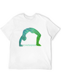 Chakrasana Yoga Tee - Stylish and Comfortable