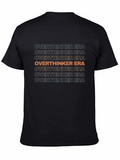 Overthinker Era Graphic Tee - Trendy Casual Style