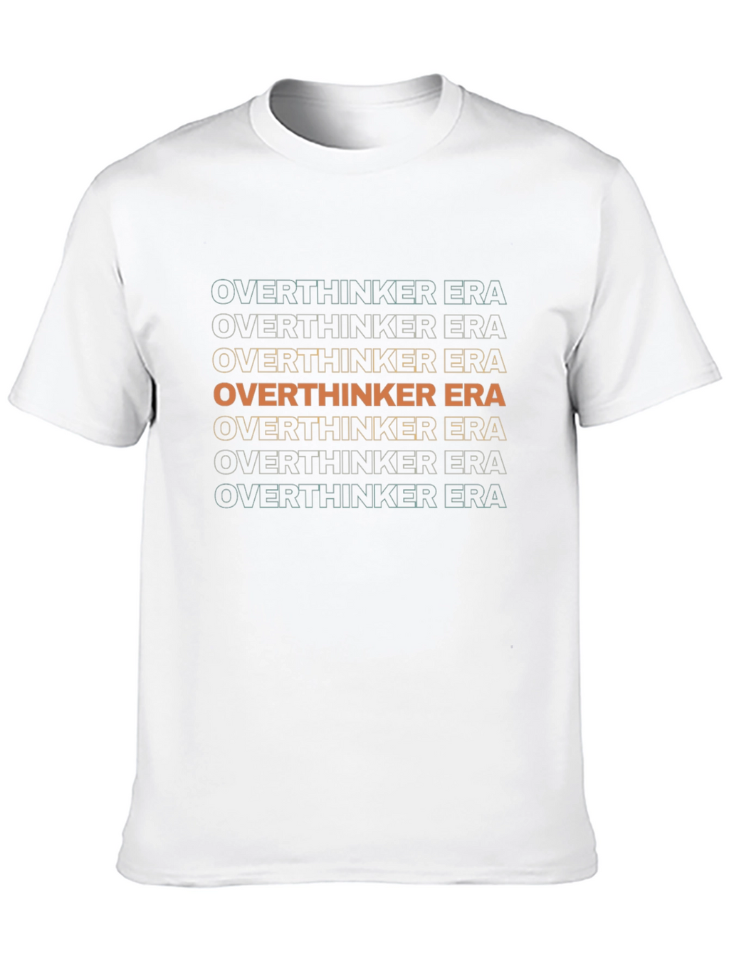 Overthinker Era Graphic Tee - Trendy Casual Style