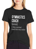 Gymnastics Coach Definition T-Shirt
