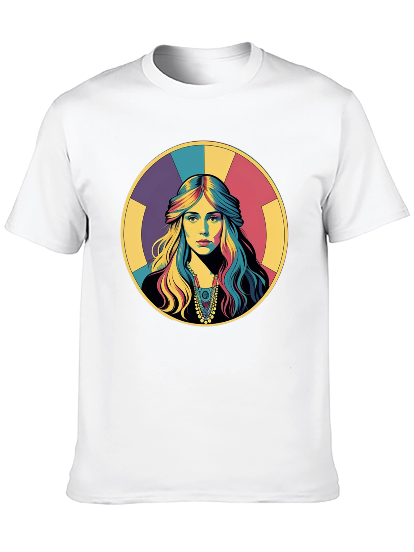 Retro Woman Portrait Graphic T-Shirt
