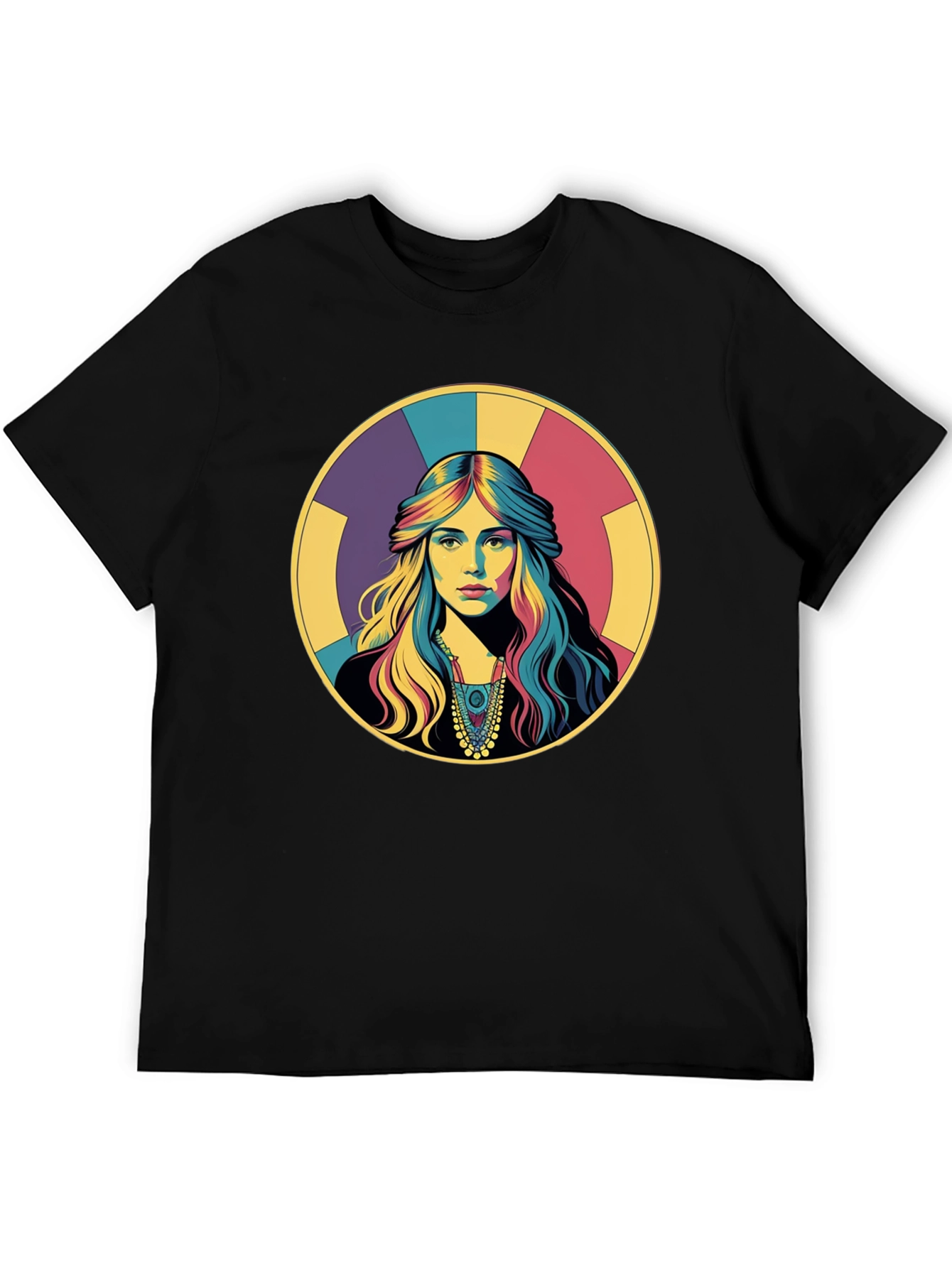 Retro Woman Portrait Graphic T-Shirt