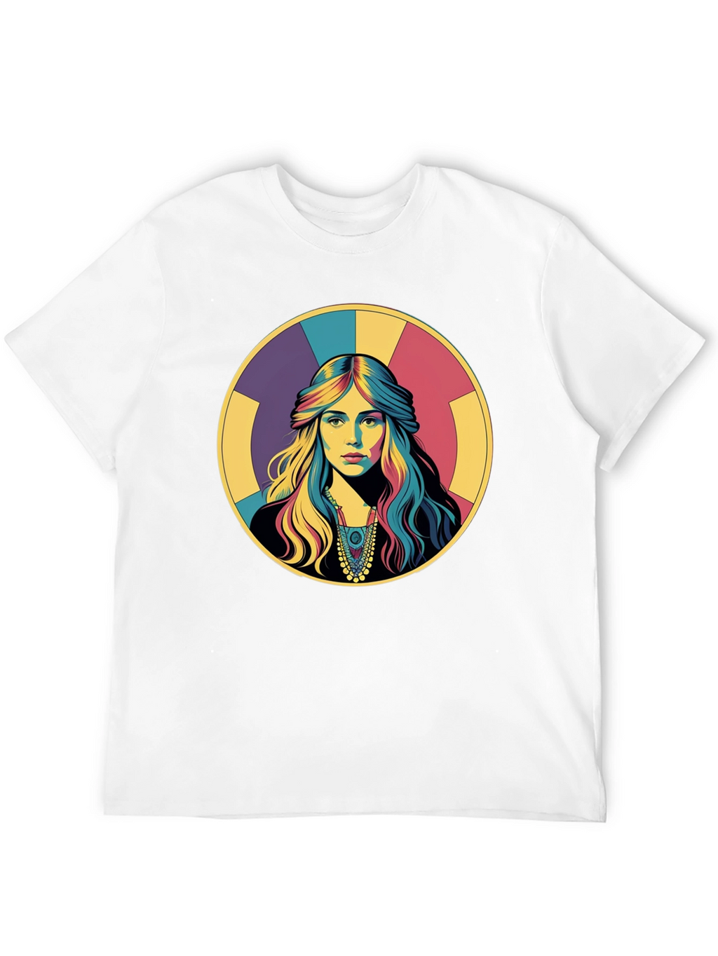Retro Woman Portrait Graphic T-Shirt