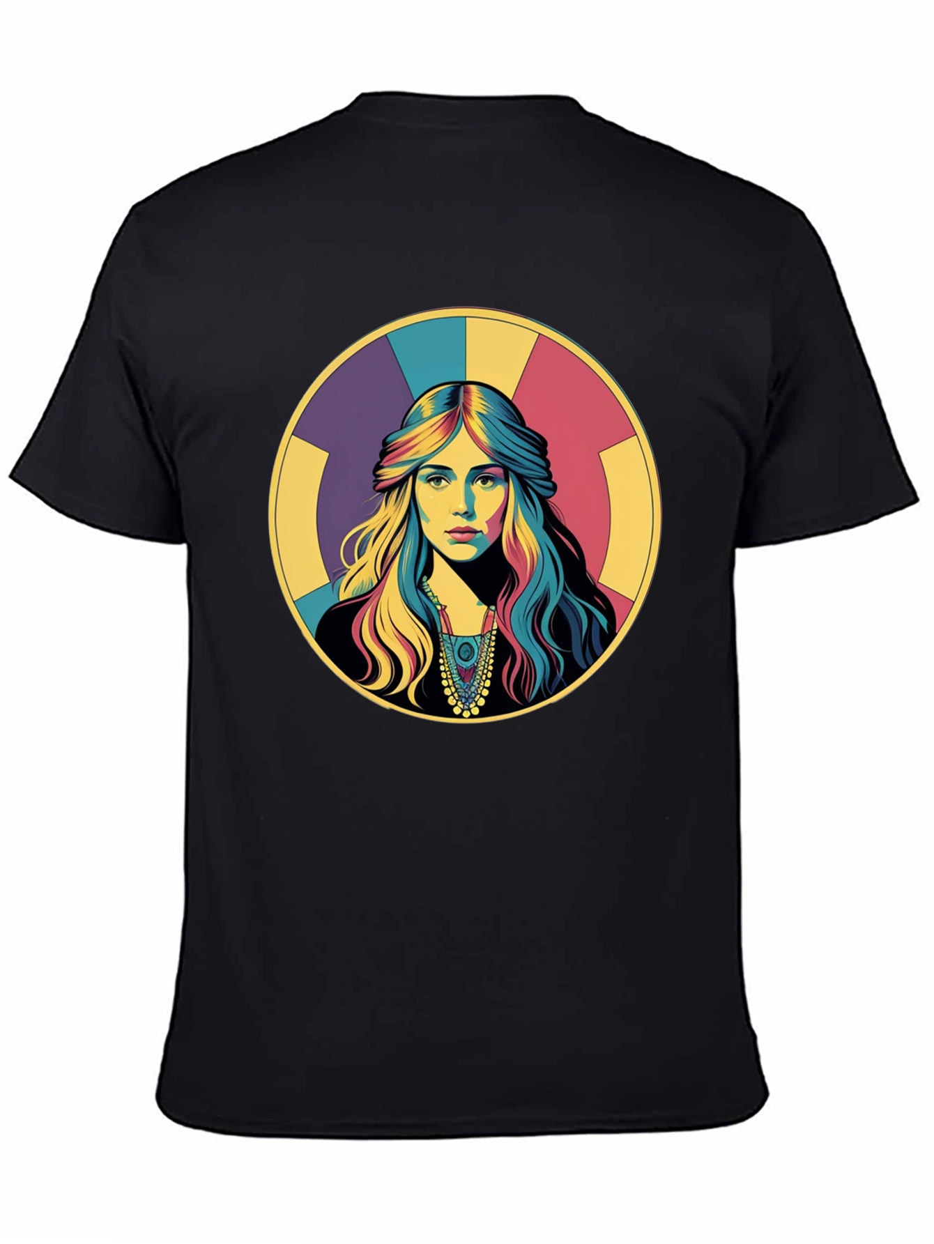 Retro Woman Portrait Graphic T-Shirt