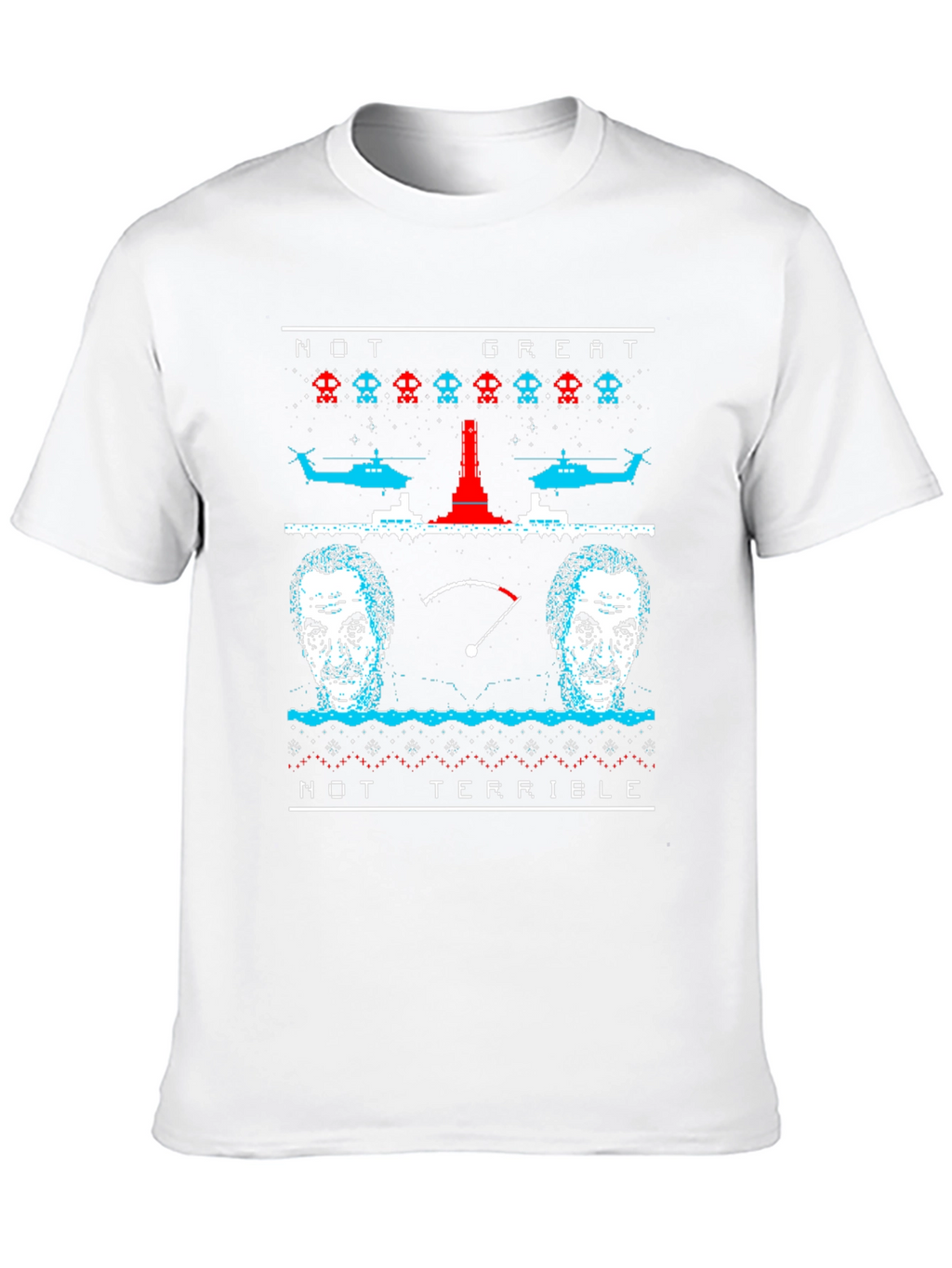 Not Great Not Terrible Ugly Christmas T-Shirt